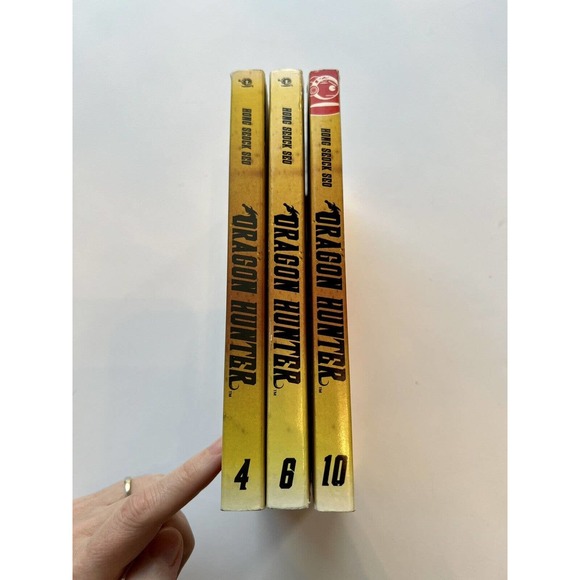 Dragon Hunter Manga Vols. 4 6 & 10 Hong Seock Seo TokyoPop Books English - Picture 8 of 9